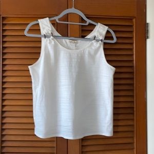 Miss Me cream colored tank top NWT